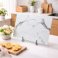Nordic Marble Tempered Glass Chopping Board