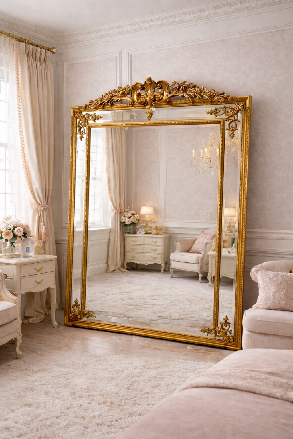 Imperia Grand Baroque Full-Length Mirror