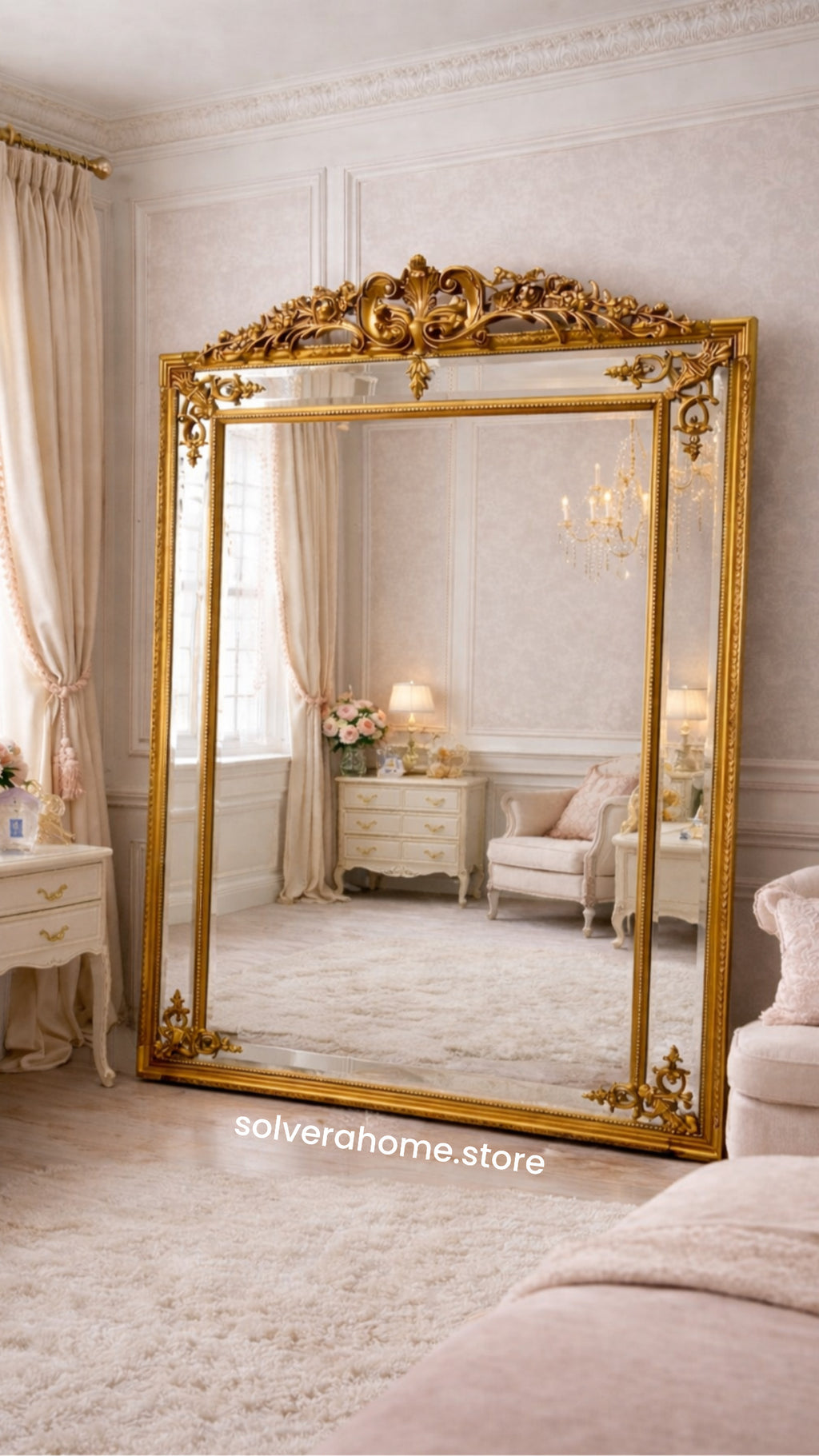 Imperia Grand Baroque Full-Length Mirror