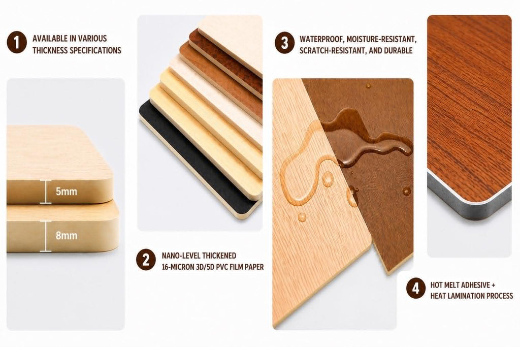 Indoor Wood Veneer Panels – Model Series CWC