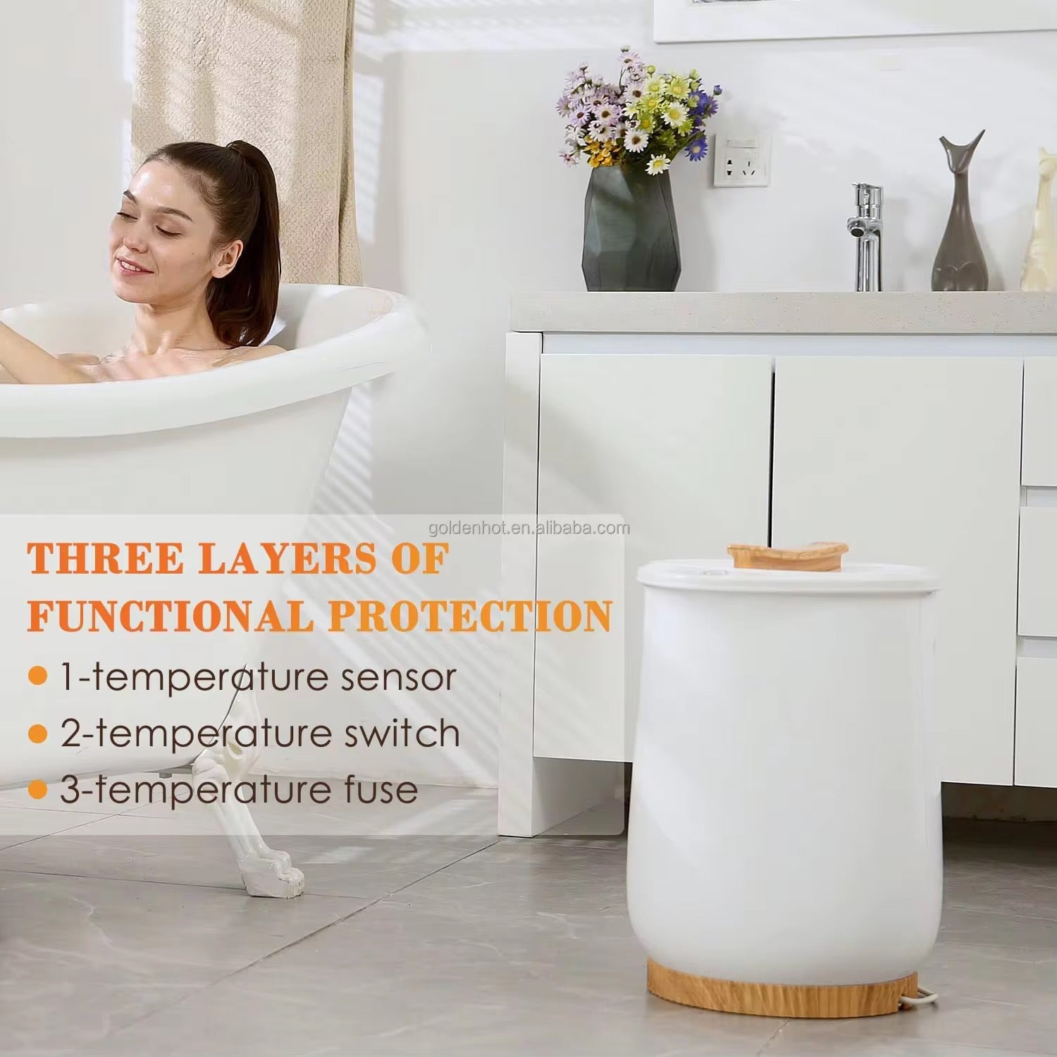 Luxury Heated Towel Warmer