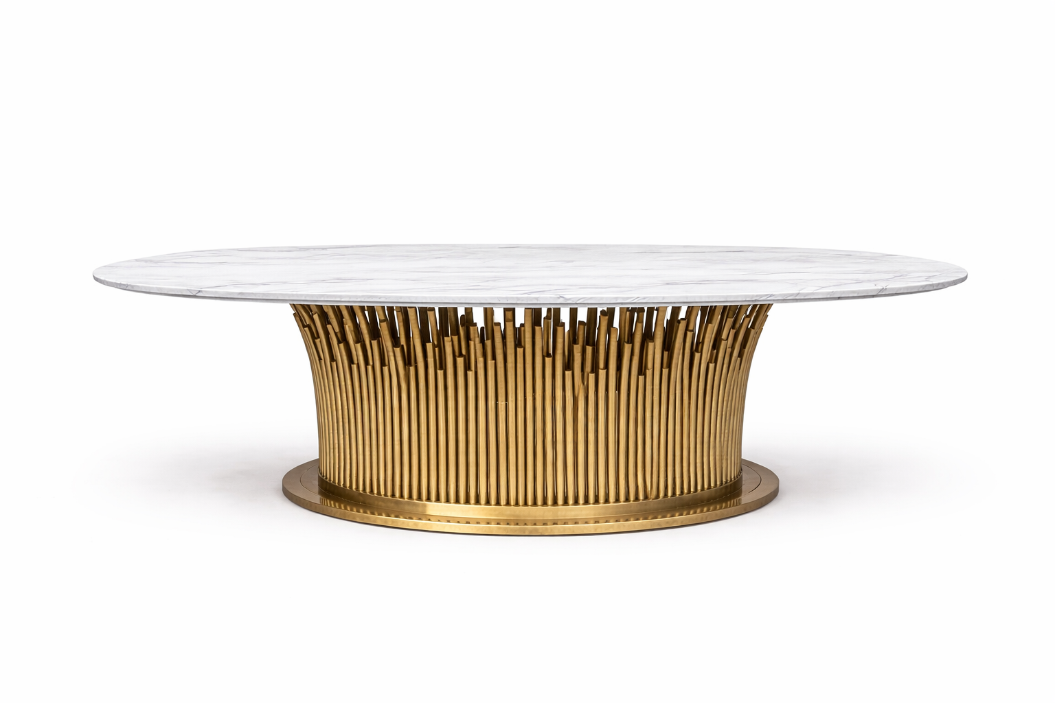 Aurelius Marble Stainless Gold Dining Table