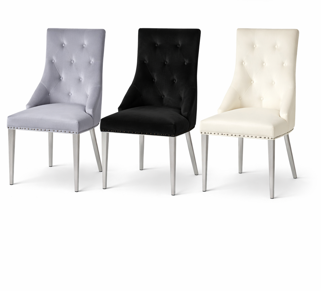 1475 Dining Chair Silver