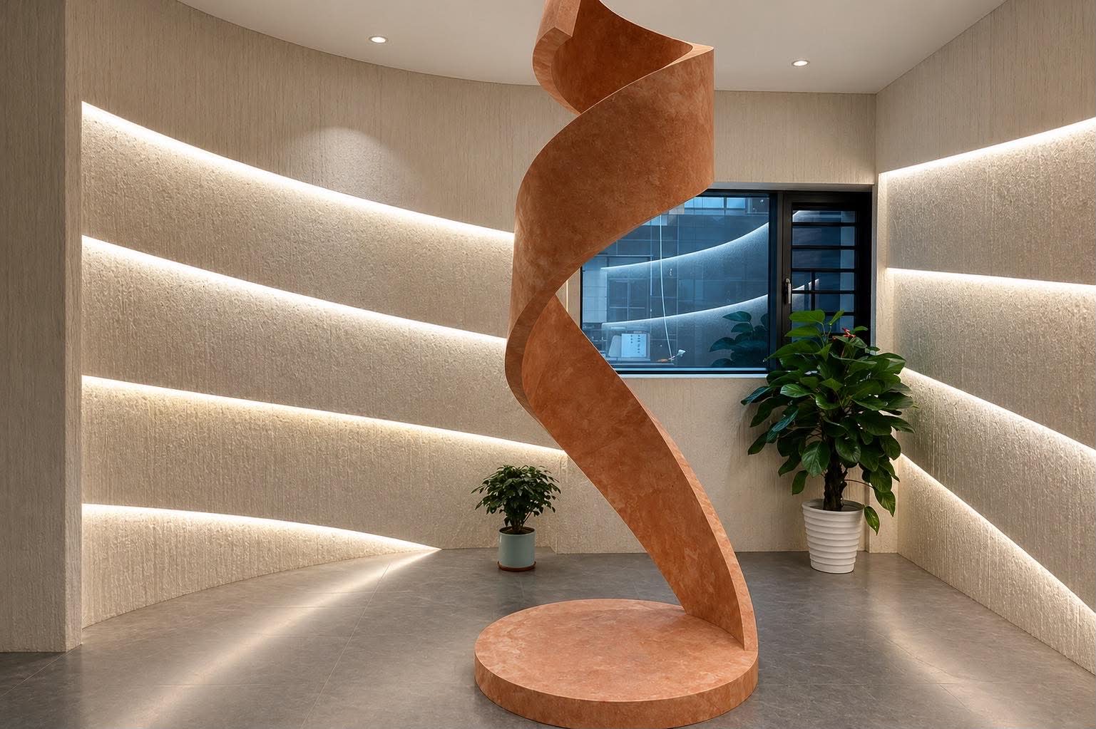 Soft Porcelain Texture Wall Panel – Flexible Stone Series