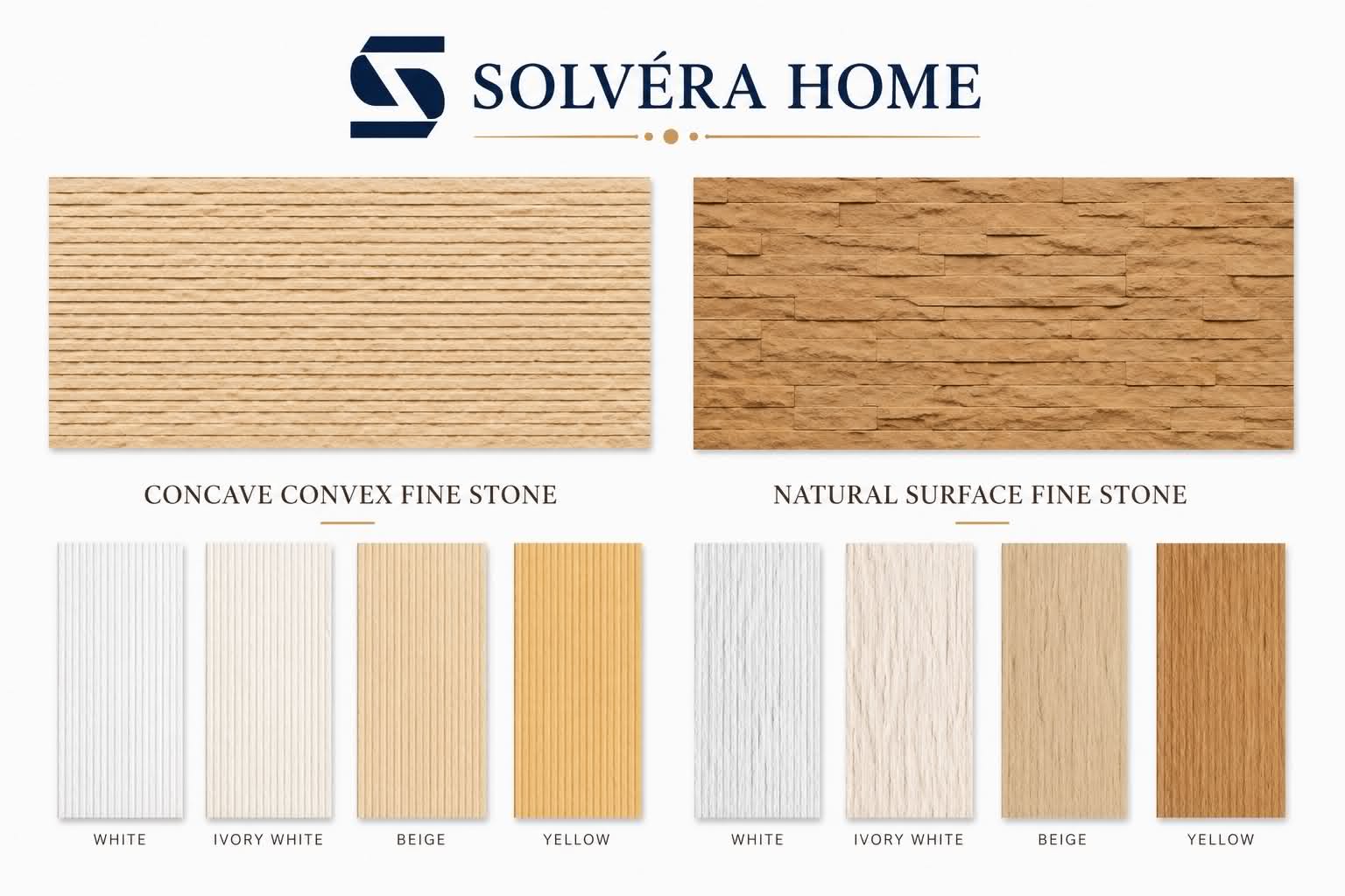 Concave Convex and Natural Surface Fine Stone – Textured Stone Series